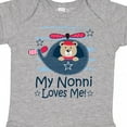 thumbnail image 4 of Inktastic Nonni Loves Me Baby Bear Boys Baby Bodysuit, 4 of 5