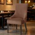 thumbnail image 5 of SUYOLL Stretch Wingback Dining Chair Slipcover Removable Washable Elastic Chair Seat Protector Cover For Kitchen Dining Room, 5 of 5