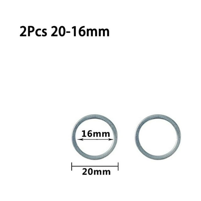 Bgsha 2 Pcs Anneau de Scie Circulaire pour Lame de Scie Circulaire Anneau de Conversion
