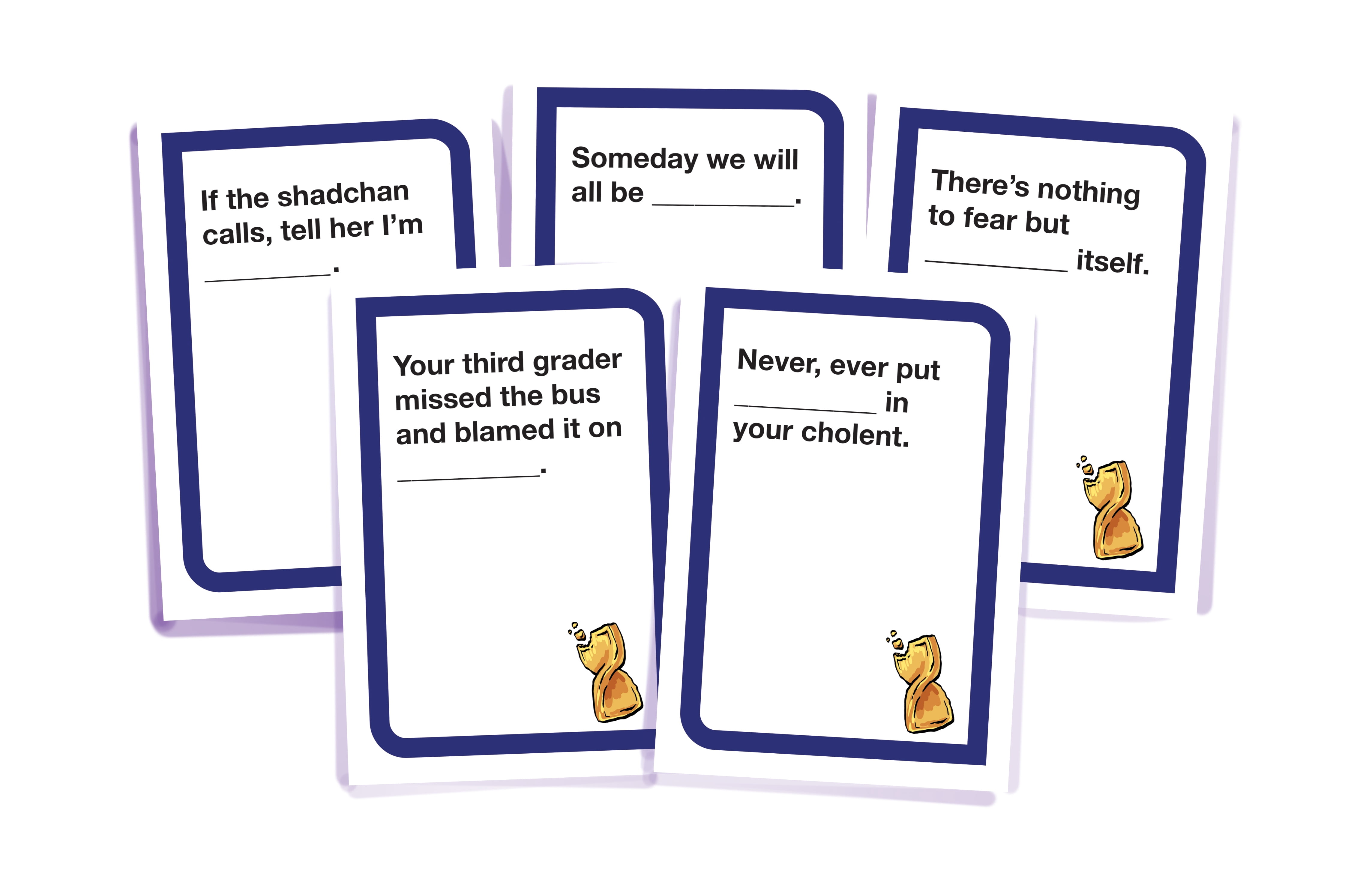 Mitzvah Family Twisted Kichels Cardstock Board Game