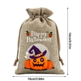 thumbnail image 4 of Halloween Burlap Candy Bags, Burlap Gift Bags with Drawstrings Goodie Treat Bags Trick or Treat Bags for Halloween Party Supplies, 4 of 8