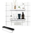 Helenmas Bathroom Storage Shelf Bathroom Storage Shelf No Drilling