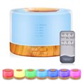thumbnail image 3 of 500ml U-ltrasonic Acoustic Air Humidifier Aroma Diffuser Mist Maker BT Connected Connection Music Player with Controller 7 Colorful Lights Changing 3 Levels T-imer T-ime Setting Double S-pra, 3 of 7
