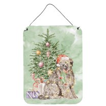 Carolines Treasures CK8250DS1216 Briard Christmas Presents and Tree Wall or Door Hanging Prints 12x16 multicolor