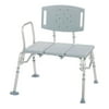 Drive Medical Heavy Duty Bariatric Plastic Seat Transfer Bench