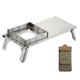 thumbnail image 1 of Mesa de camping portátil con estufa, mesa de camping plegable, mesa de camping pequeña, 1 of 7