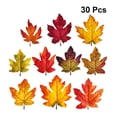 thumbnail image 3 of VERDANVERSE 30Ud Hojas Decorativas Artificiales De Arce Para Uso En Fiestas Y De Espacios En Tela, 3 of 7