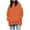 Orange, variant on Karight Women's Heavyweight Fleece Sweatshirt Oversized Hoodie Warm Long Sleeve Pullover Fall Winter Clothes