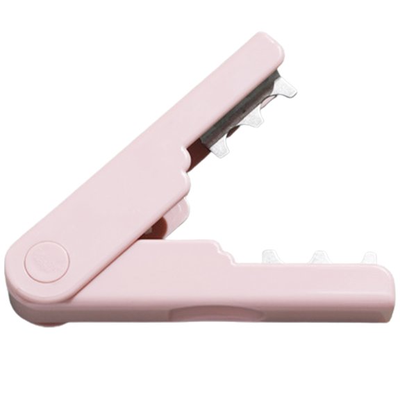 YDYB Rose Thorn Remover, Thorn Stripper for Roses, Rose Thorn Peeling Tool, Efficient Thorn Remover for Roses, Flower Stem Cutter, Easy to Use, Pink