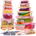thumbnail image 1 of Contenedores de almacenamiento de alimentos RockBerry, 38 unidades, 2,5 L, apilables, 1 of 6