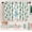L, variant on Wovilon Christmas Decor Christmas Forest Short Curtains Kitchen Sunshade Curtains Partition Curtains Small Curtains Single Piece