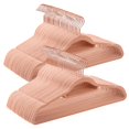thumbnail image 1 of Juego de 60 perchas SONGMICS de terciopelo, color rosa coral UCRF0021R01, 1 of 7