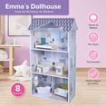 thumbnail image 2 of Casa de Muñecas de Madera Kids House Emma con Muebles, 2 of 5