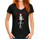 thumbnail image 3 of Stranger Style Pop Culture Things Eleven Cosplay White T-Shirt Size M-3XL, 3 of 5