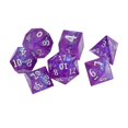thumbnail image 4 of Juego de dados de resina, juego de dados poliédricos de 7 piezas, dados poliédricos de resina, juego de dados para juegos de mesa, funcionalidad de alta precisión, 4 of 8