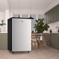 thumbnail image 7 of WANAI Mini Refrigerator 3.2 Cu.Ft, Single Door, Adjustable Removable Shelves Refrigerator Suitable For Dorm,Office,Living room Freezer Energy Saving for Garage Apartment Kitchen or Business, Black, 7 of 7
