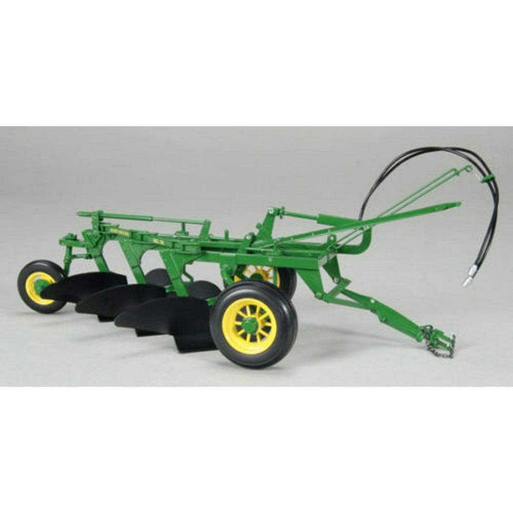 John Deere 3 Bottom Plow with Hydraulic Lift 1/16 Diecast Model by Speccast - Walmart.com