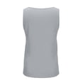 thumbnail image 7 of Hvogkswy Tank Tops Men Solid Color Sleeveless Crew Neck T-shirts Comfortable Loose Breathable Outdoor Running Workout Summer Casual Tank Tops, 7 of 7