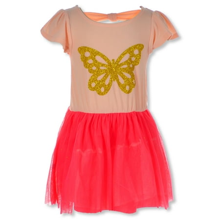 

Limited Too Girls Butterfly Dress - pink 3t (Toddler)