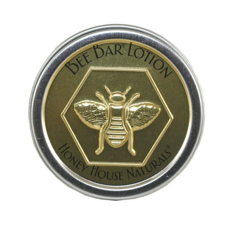 Bee Bar Lotion Hand & Body Lotion Bar 0.6 Oz / 17g Vanilla for Women by Honey House Naturals