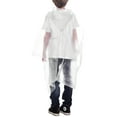 thumbnail image 2 of Disney Youth Boys Kids Mickey Mouse Rain Poncho Clear Water Resistant, 2 of 6