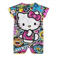 thumbnail image 2 of Hello Kitty Baby Boy Girl Romper Short Sleeve Cotton Bodysuit Outfits Jumpsuit Summer One Piece Clothes, 2 of 8