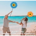 thumbnail image 4 of Sunflower Wind Spinners with Stakes 14" W x 19" H Wind Spinners Lawn Pinwheel Sunflower Windmill Outdoor Multicolor Pinwheels for Yard Decoration, 4 of 7