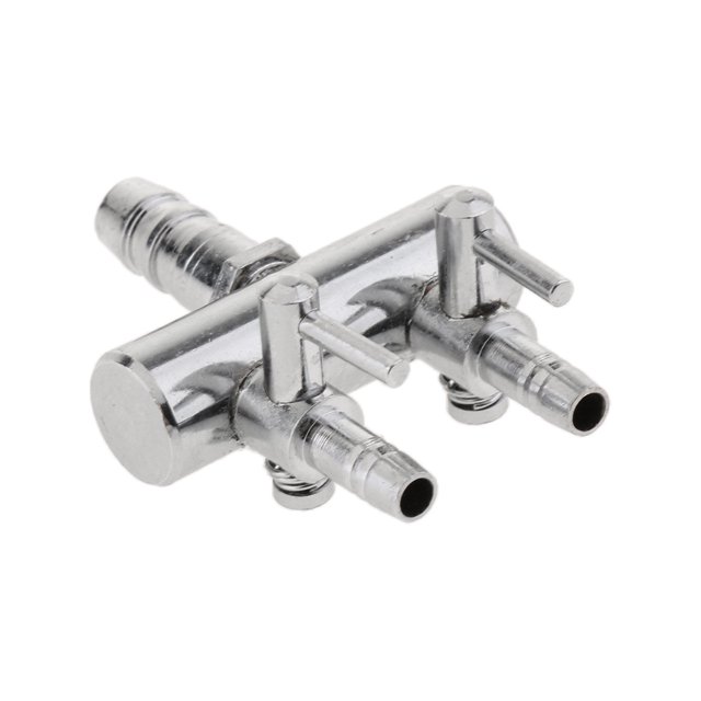 Válvula De Control De De Flujo De Aire Del De Del Acuario De Acero Inoxidable - 2 vías Sunnimix Distribuidor de ACUARIO AIR