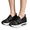 Black, variant on YOUYEDIAN Loafers for Women Fashion Lace Deco Mesh Versatile Sequin Embroidered Platform Flats Casual Round Toe Slip On Comfy Breathable Walking Shoes
