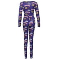 thumbnail image 4 of Pyjama une Pièce pour Femmes Imprimé Dessins Animés Combinaison, 4 of 4