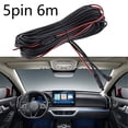 thumbnail image 2 of Superior Quality 2 5mm Extension Cable for Car DVR Backup Rear View Camera 6m, 2 of 3