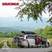 Yakima Premium FullSwing Swing Away Bike Rack with ZipStrips, Universal Fit, Multicolor