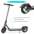 thumbnail image 2 of Superrio Portable Electric Scooter-350W Motor Rechargeable Folding Scooter for Teenagers and Adults with Headlight and Hand Brake Max Speed up to 15.5mph, Carry 220 Lbs. Max 12 Mile Range per Charge, 2 of 7