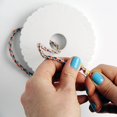 thumbnail image 2 of Round Kumihimo Beading Cord Disc/Disk Braiding Plate 150x10mm DIY Braided Hugo Braid Cord disco, 2 of 10
