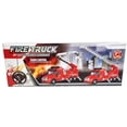 thumbnail image 5 of Big RC Trucks for Kids, 1:15 Scale Radio Remote Control Fire Truck with Extendable Ladder, Sounds and Lights, RC Toys for Boys Girls, 5 of 6
