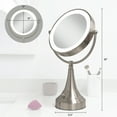 thumbnail image 4 of Zadro LED Lighted Makeup Mirror with Magnification & Batttery/Cordless, 4 of 8