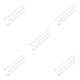 thumbnail image 3 of Decodeary Glasses Chain String Decorative Supplies Lightweight Decoration silver 5Set, 3 of 6