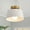 White, variant on Aiwen Semi Flush Mount Ceiling Light Fixture Drum Light With White Metal Shade Modern Lighting For Bedroom Hallway Living Room