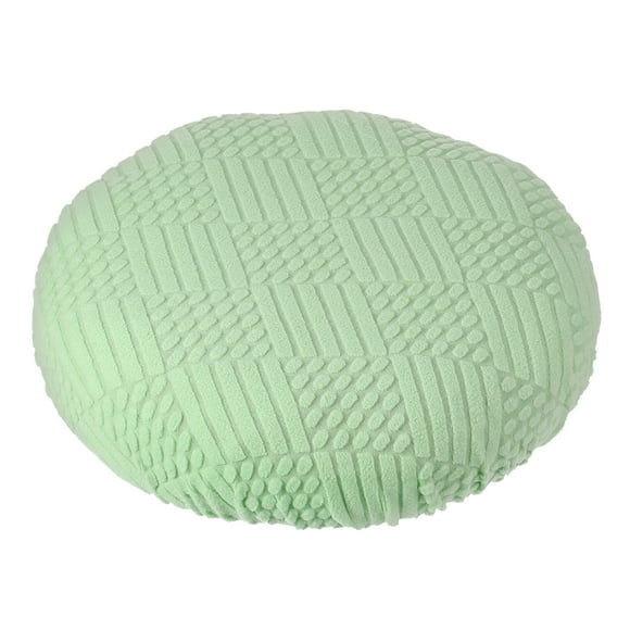 Uxcell Stool Covers Round, Elastic Bar Stool Covers Washable Stool Cushion Slipcover Stretchy Bar Chair Seat Cover for Chair Green 14"-18"