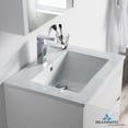 thumbnail image 3 of Valencia 24" w/ Medicine Cabinet (Glossy White), 3 of 7