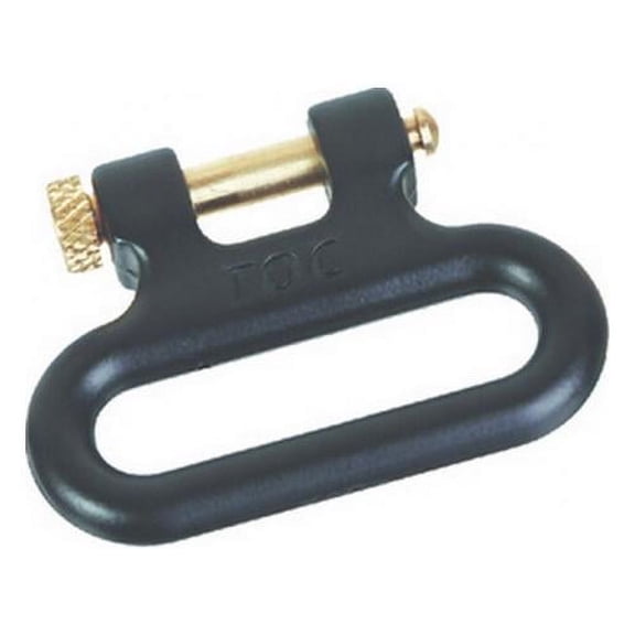 The Outdoor Connection TITAN Q/R Sling Swivels, Black, 1.25in