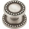 Brainerd 32mm Beaded Knob with Backplate, Available in Multiple Colors