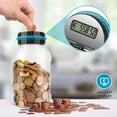 thumbnail image 3 of Hucha Contador De Hucha con Pantalla LCD, Hucha De Vidrio con Conteo Automático De Monedas De Gran Capacidad, Hucha Digital para Niños Amigos, 3 of 5