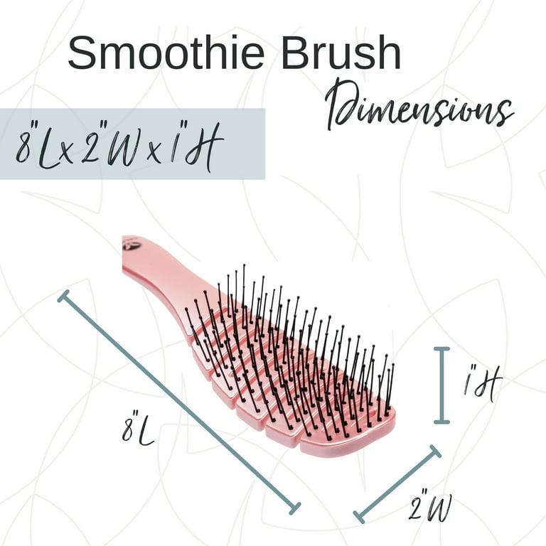 Calista Smoothie Brush, Flex Brush for Dry or Wet Hair, For All