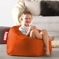 thumbnail image 1 of Puff Baggy Kids Ottoman Orange 70 x 60 cm Baggy Puff Baggy Kids Ottoman Orange 70 x 60 cm, 1 of 2