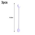 thumbnail image 2 of 3Pcs Glass Swizzle Sticks for Cocktails Drinks, Moon Stirrer Sticks for Drinks Coffee Cocktail for Restaurant Home Barstyle:style 3;, 2 of 6