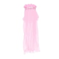 thumbnail image 1 of Tocado floral de moda para niñas, velo, corona de flores para boda, encaje de cristal con perla (rosa), 1 of 7