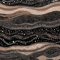 Marble Stone Peel and Stick Wallpaper 23.6in x 9.8ft Waves Swirls Earthy Tones Dotted Patterns Contact Paper Vinyl Waterproof Self Adhesive Wall Paper for Bedroom Shelf Cabinet Renter Friendly