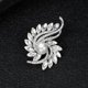 thumbnail image 5 of Broche Flor Giratorio Incrustado Moda Ropa Accesorio Broche Floral Perla, 5 of 8