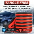 thumbnail image 4 of iMeshbean Jumper Cables for Car, SUV & Trucks Battery, 2/0 Gauge 30 Ft Automotive Booster Cables for Jump Starting Batteries 5000A, 4 of 8